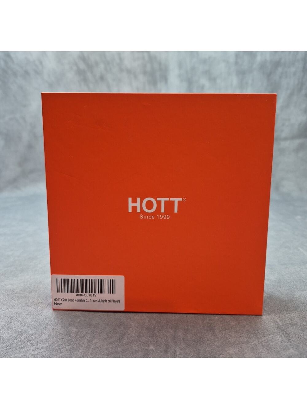 Hott C204 Portable CD Player Anti-Skip Compact Disc Player. Tested and Working!